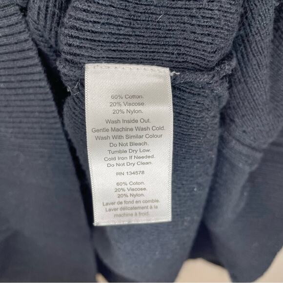 Vineyard Vines Black Turtleneck Knit Sweater Size S - Picture 5 of 5